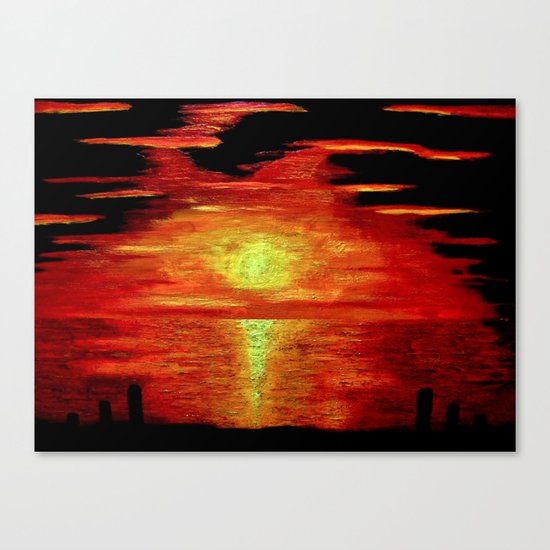 Sunset Canvas Print