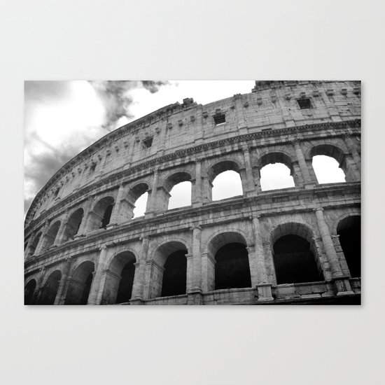 The Colosseum, Rome, Italy. Canvas Print
