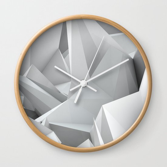 White Noiz Wall Clock
