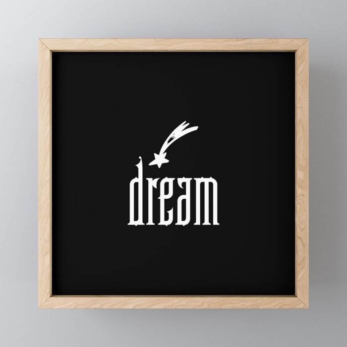 Dream Framed Mini Art Print