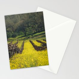 Mustard Field 2 Stationery Cards