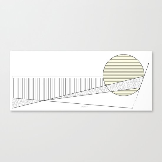 Sunship Canvas Print