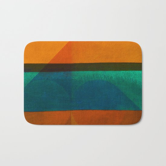 Pedaling in the Beachfront Bath Mat