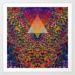 Cosmic Vibration Art Print