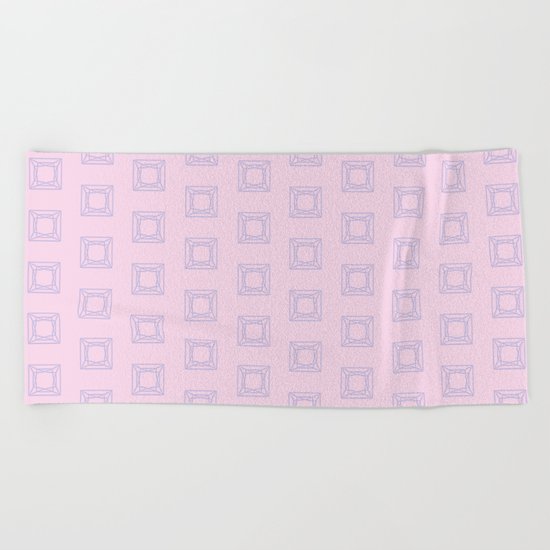 Happy Princess Gems Beach Towel