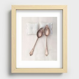 The Art of Spooning Recessed Framed Print