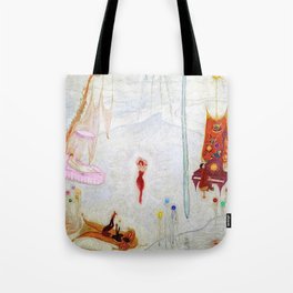 Dance Like Nobody Is Watching (Music to Dance By), A Portrait by Florine Stettheimer Tote Bag