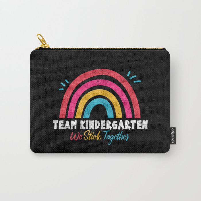 Team Kindergarten We Stick Together Carry-All Pouch