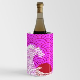  Japanese Wave Pattern  Wine Chiller