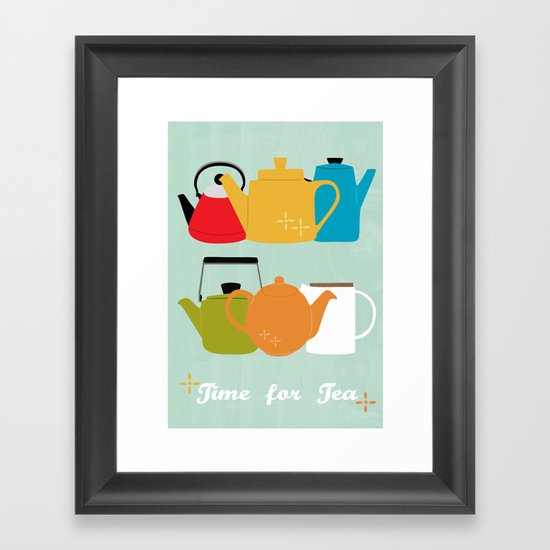 Time for Tea! Framed Art Print