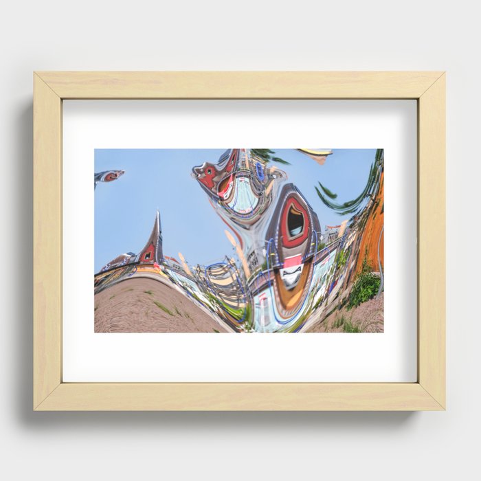 It’s a strange world 2 Recessed Framed Print