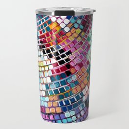 Colorful Disco Travel Mug
