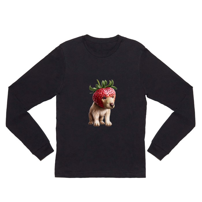 Strawberry Hound Long Sleeve T Shirt