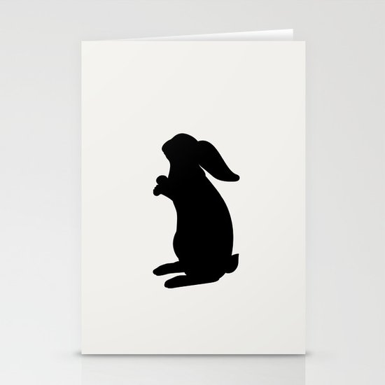 Positive Posters Rabbit Stationery Cards