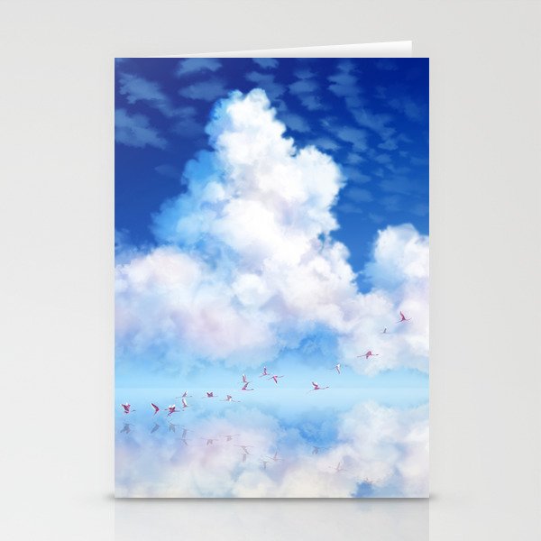 Amongst the Skies Stationery Cards