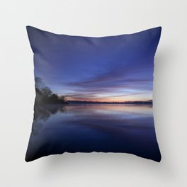 Lake Monona sunrise Throw Pillow