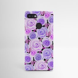 Autumn Roses in purple Android Case