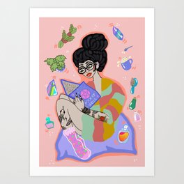 Cute Witch Art Prints For Any Decor Style Society6