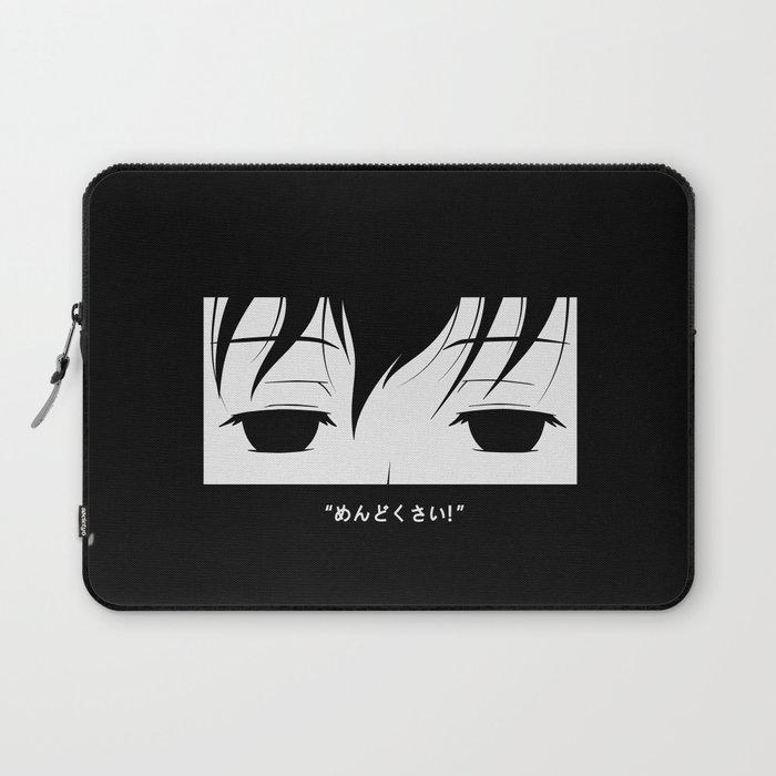 Lazy anime eyes Laptop Sleeve