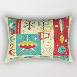 Retro Space Age Fun! ©studioxtine Rectangular Pillow