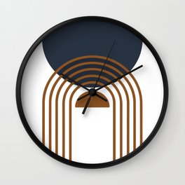 MidCentury Decor, Shape Art Wall Clock