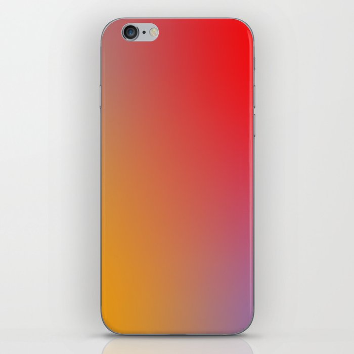 87 Rainbow Gradient Colour Palette 220506 Aura Ombre Valourine Digital Minimalist Art iPhone Skin