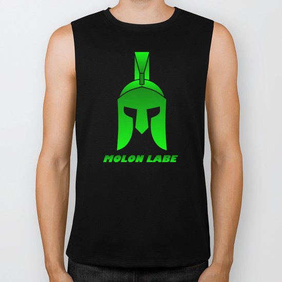 Molon Labe Biker Tank