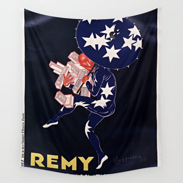 Remy. Pates alimentaires - Leonetto Cappiello 1929 Wall Tapestry