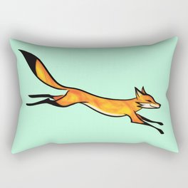 Running Fox Rectangular Pillow