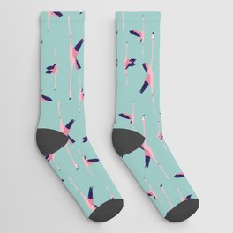 Flying Flamingos Socks