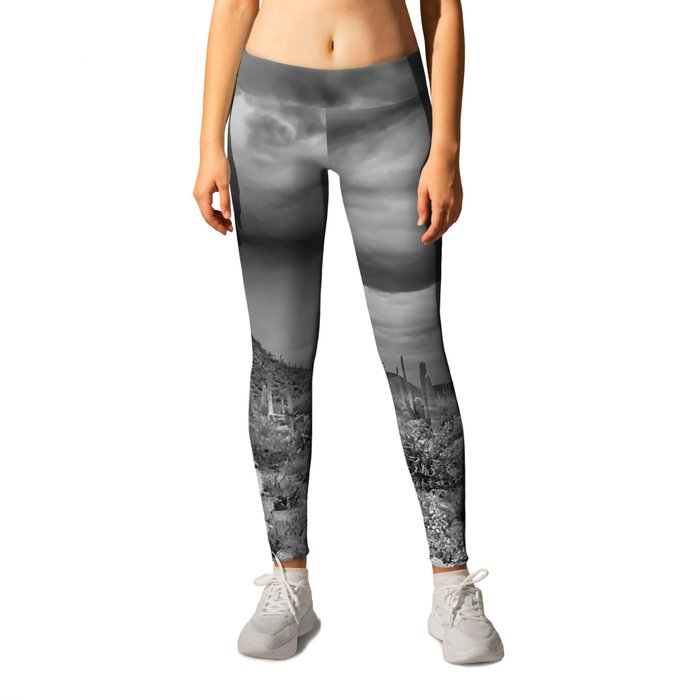 Saguaro Desert Landscape Leggings