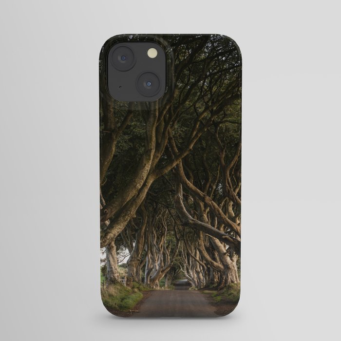 Row of Trees (Dark Hedges in Northern Ireland) iPhone Case