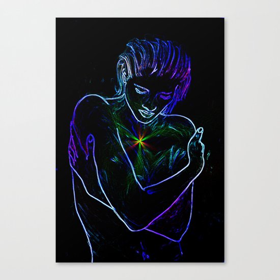 Language of the heart Canvas Print