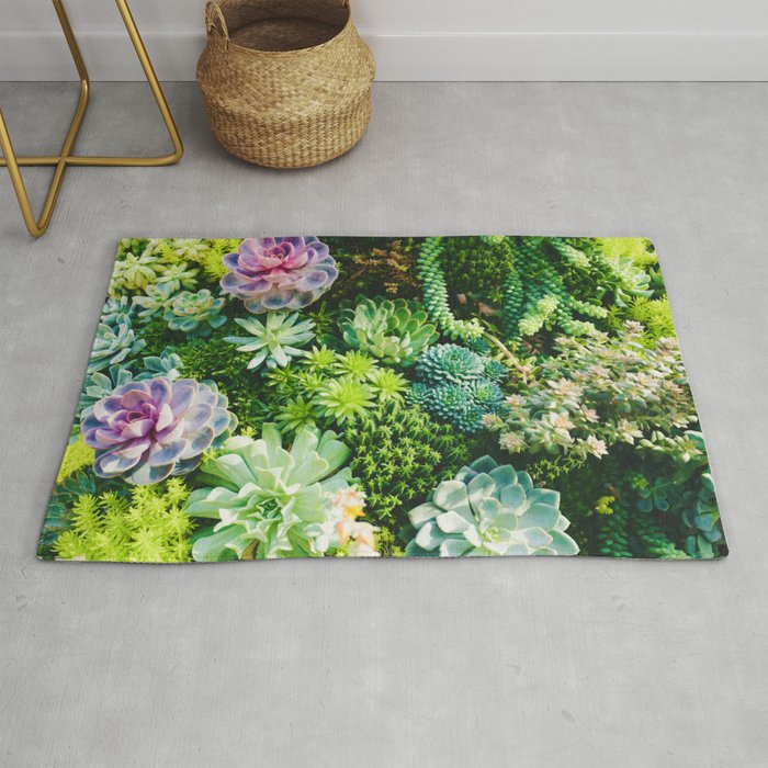 Succulent Paradise Rug