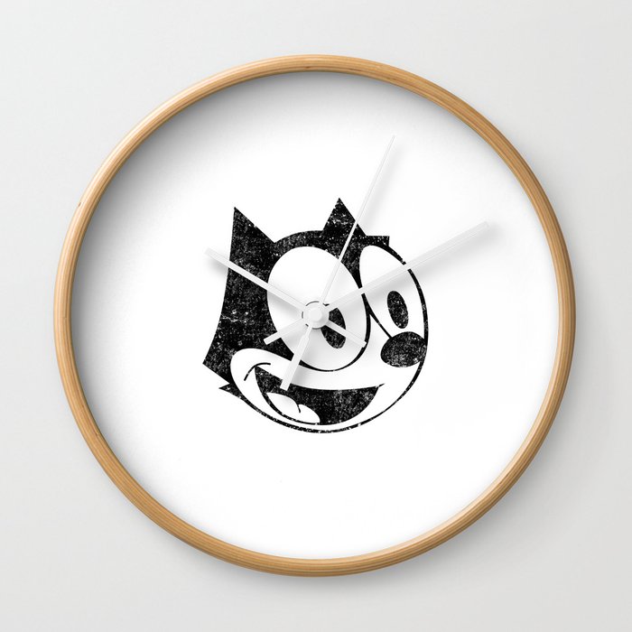 Felix The Cat 2 Wall Clock By Hiimadel Society6
