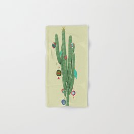 Cactus Christmas Tree 1.0 Hand & Bath Towel