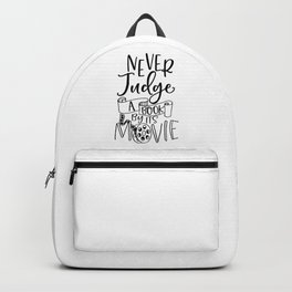 Never Judge A Book By Its Movie Backpack