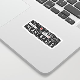 My Label: Heart Based Sticker