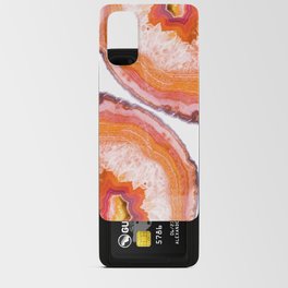 Carnelian Agate Slices Android Card Case