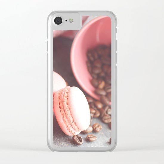 Sweet candycolors cake Clear iPhone Case