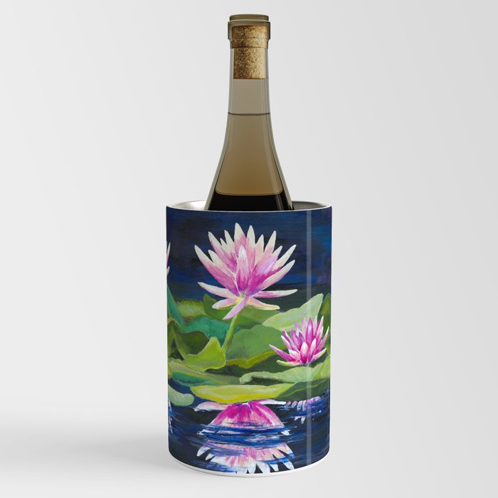 Water Lilies Wine Chiller