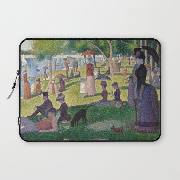 A Sunday on La Grande Jatte by Georges Seurat Laptop Sleeve