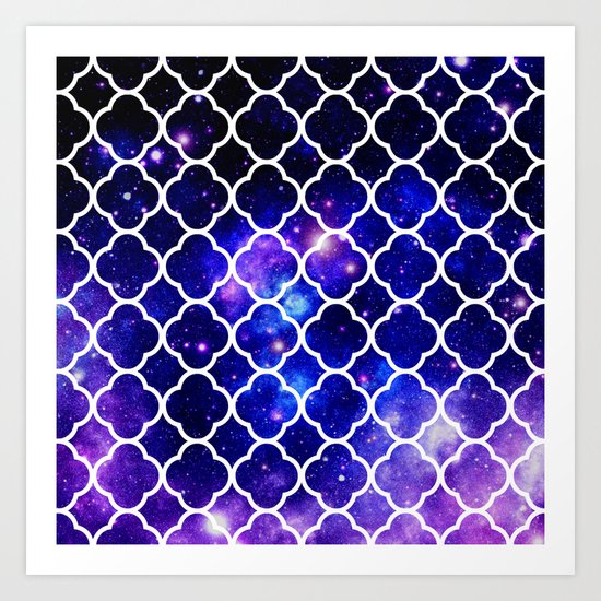 Infinite Choices Exist Beyond the Pattern Art Print