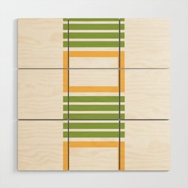 Minimal symmetric geometry 1 Wood Wall Art