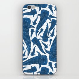 Ocean Full of Whales iPhone Skin