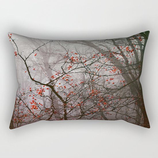 Forest of Red Rectangular Pillow