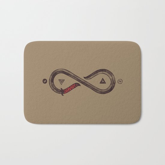 Infinity Blade Bath Mat