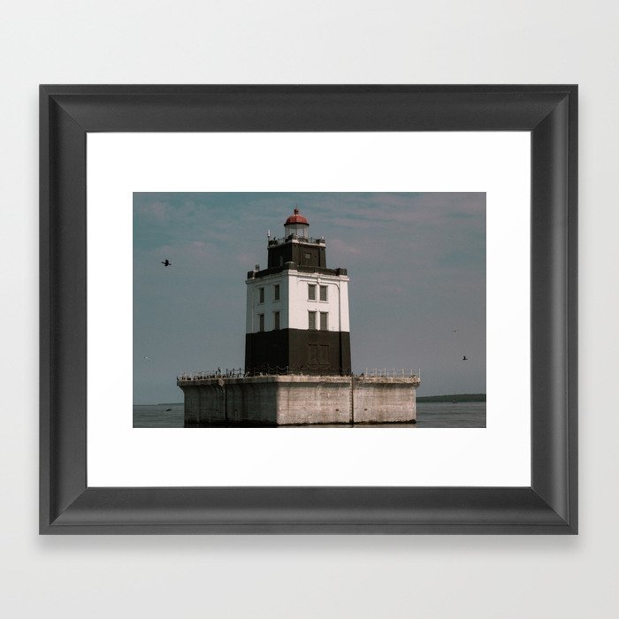 The Lighthouse Framed Art Print