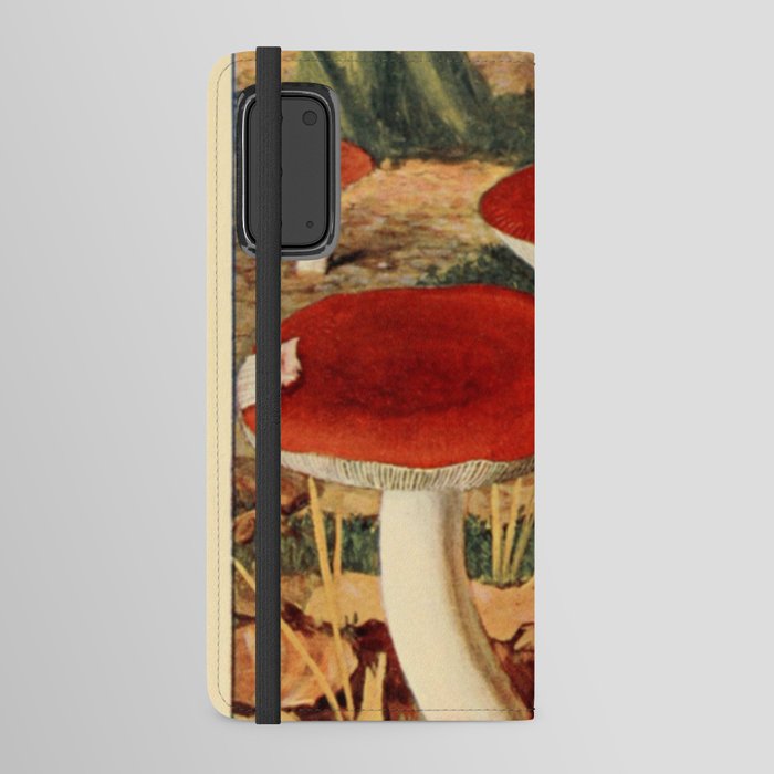Naturalist Mushroom Android Wallet Case