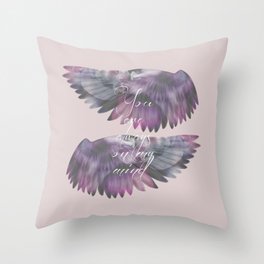 Wings Throw Pillow